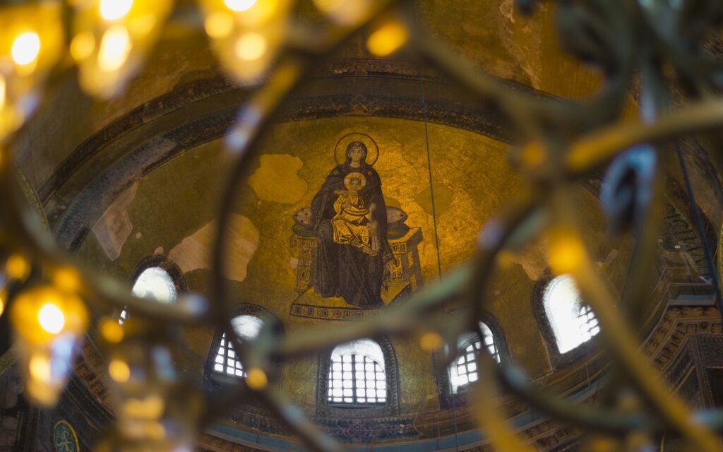 mosaici basilica santa sofia istanbul