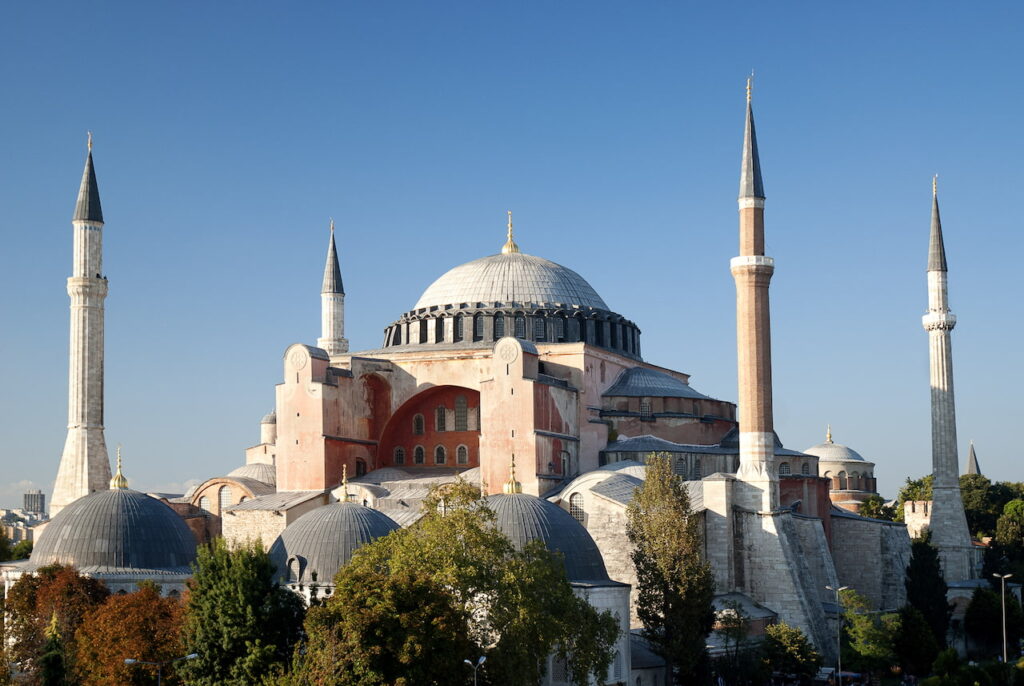 architettura hagia sophia